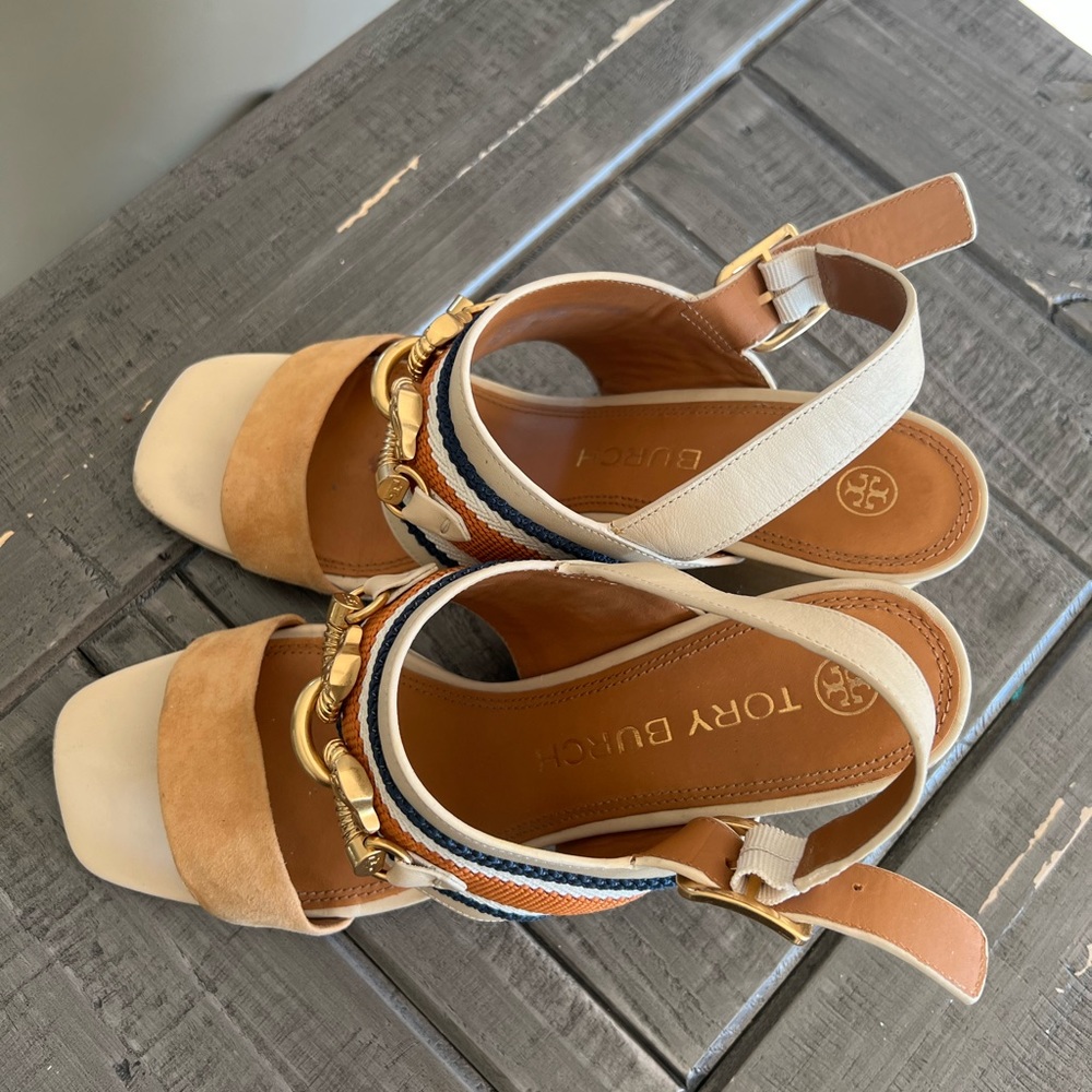Tory Burch tan sandals